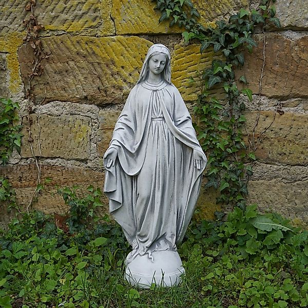 gartendekoparadies.de Gartenfigur Statue Madonna Mutter Maria, Steinfigur, günstig online kaufen