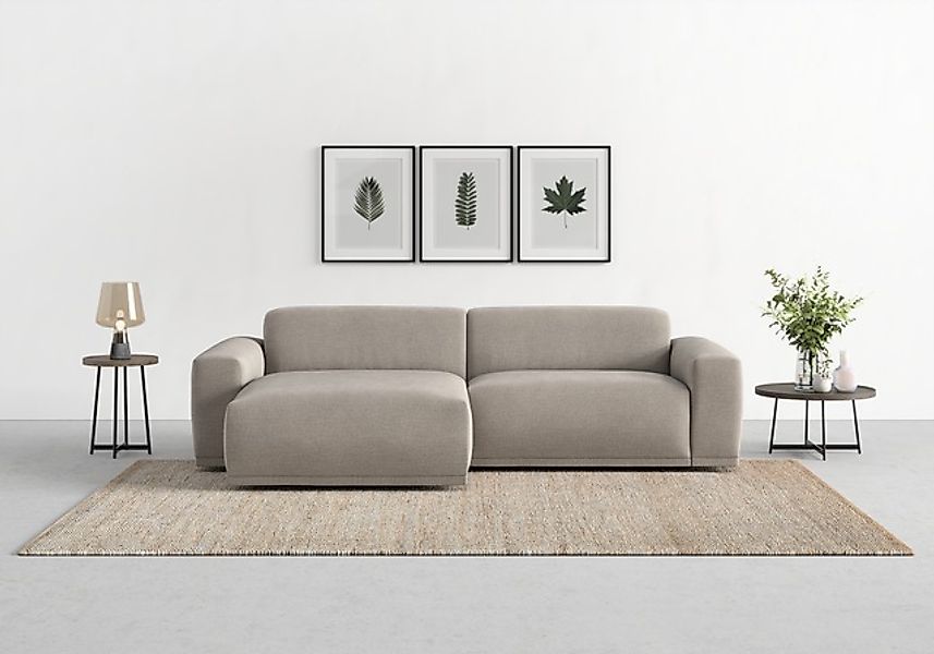 TRENDMANUFAKTUR Ecksofa »Braga, mit hochwertigem Kaltschaum, L-Form, in Cor günstig online kaufen