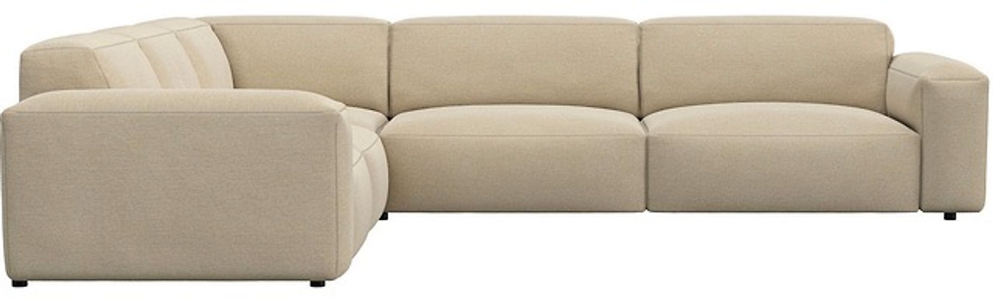 FLEXLUX Ecksofa »Lucera, super bequem durch hochwertigen Sitzaufbau mit Kal günstig online kaufen