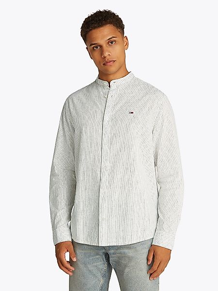 Tommy Jeans Langarmhemd TJM LINEN MIX günstig online kaufen
