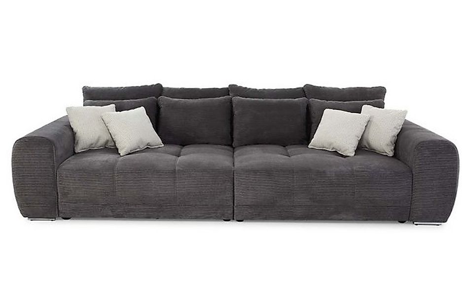 luma-home Big-Sofa 15171, XXL-Couch 306x134 cm mit Federkernpolsterung, vie günstig online kaufen
