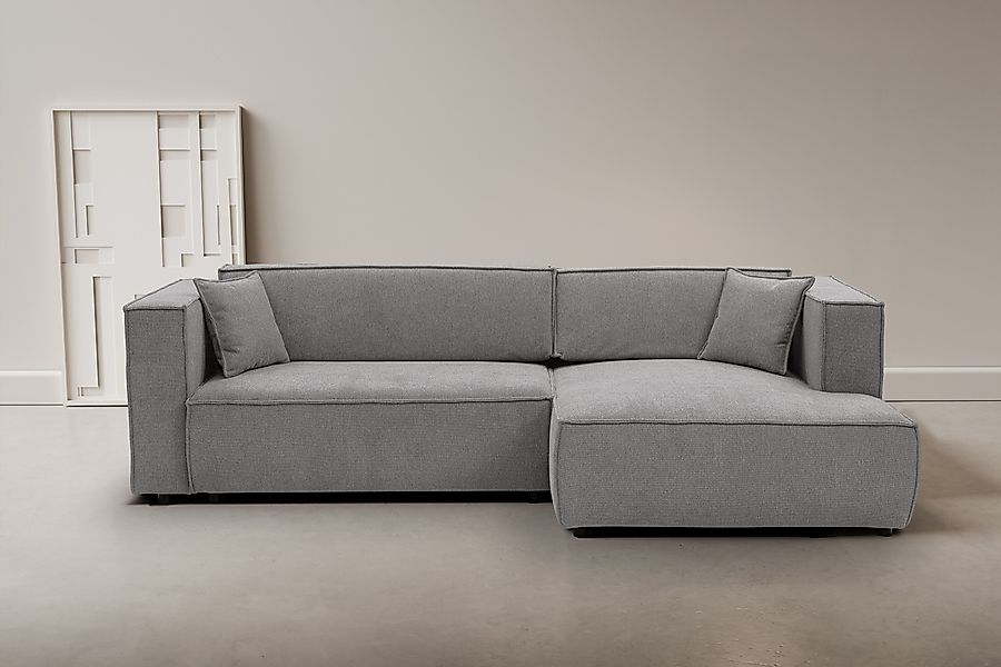 WERK2 Ecksofa Atlanta, moderne Designsprache, Stellmaße günstig online kaufen