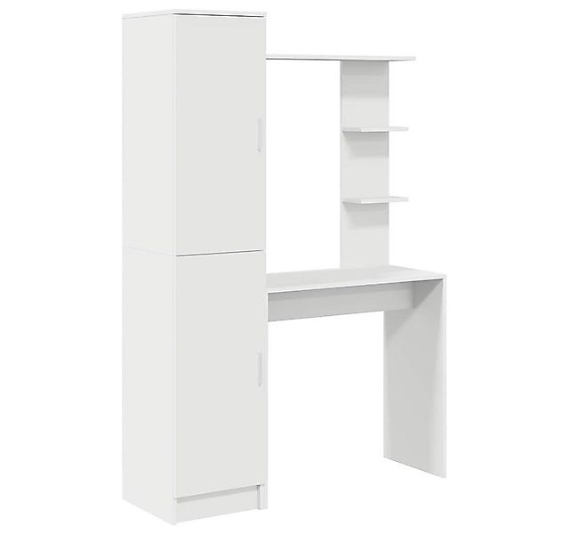 vidaXL Sideboard Schreibtisch 2 pcs Weiß (2 St) günstig online kaufen