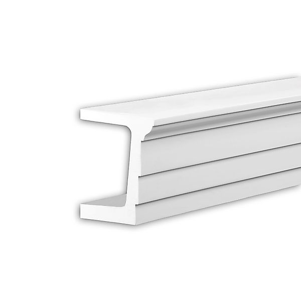 PROFHOME 434201 Architrav Fassadenprofil Stuckleiste Außenstuck 2 m 200 cm günstig online kaufen