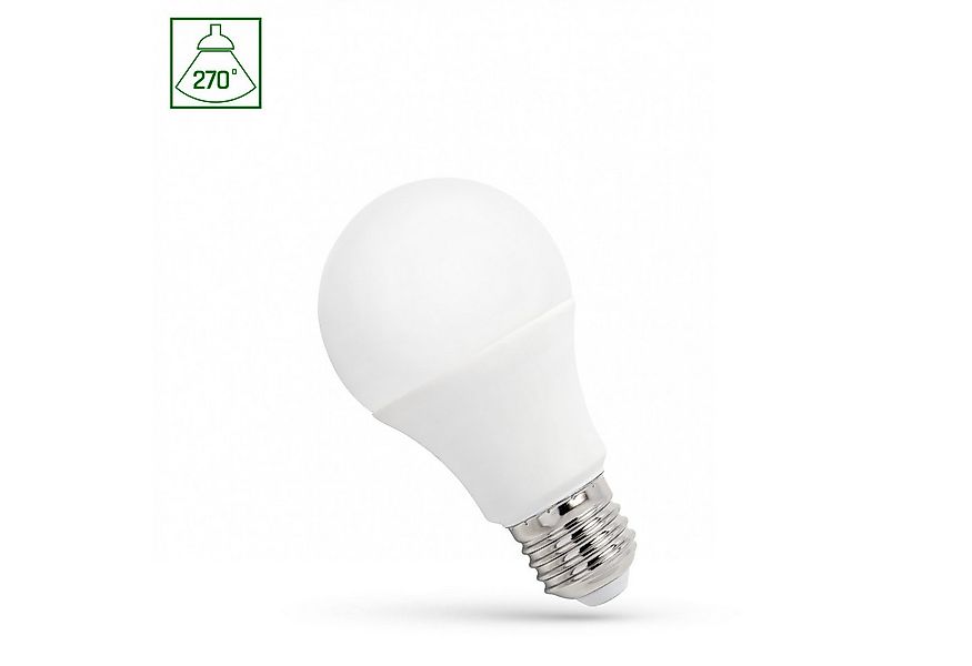 Spectrum LED-Leuchtmittel LED E27 A60 9W = 64W Birnenform 840lm 270° 230V K günstig online kaufen