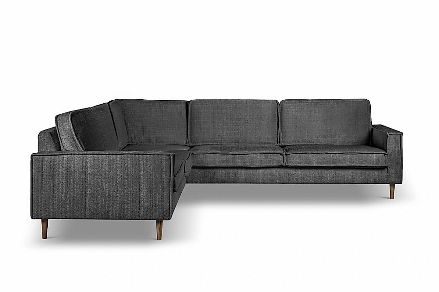 Home affaire Ecksofa "Pinto Skandi, 290 cm, Chenille, Struktur, Ottomane li günstig online kaufen