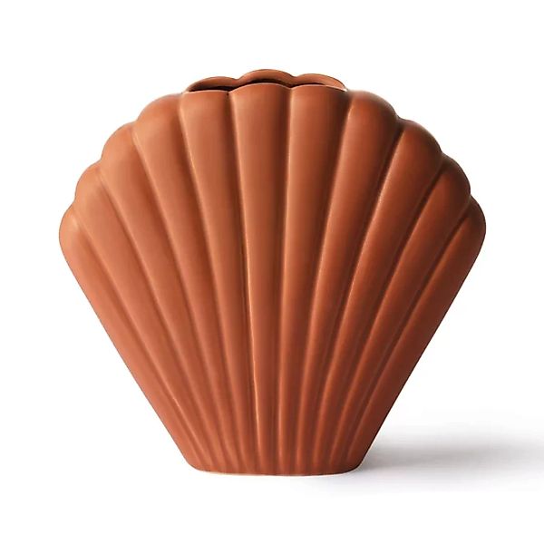 HKliving Shell Vase M braun günstig online kaufen