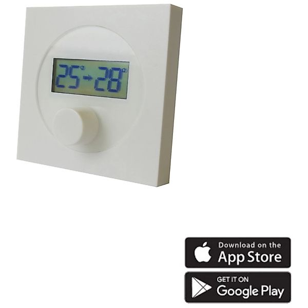 Ximax Funk-Thermostat Steuerung für Infrarotheizungen Weiß günstig online kaufen