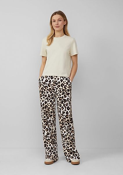 s.Oliver Chinos Hose Wide-Leg Hose mit günstig online kaufen