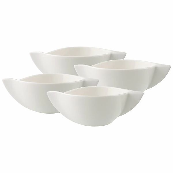 Villeroy & Boch Tasse "Suppentassen NewWave 450 ml 4er Set weiß" günstig online kaufen