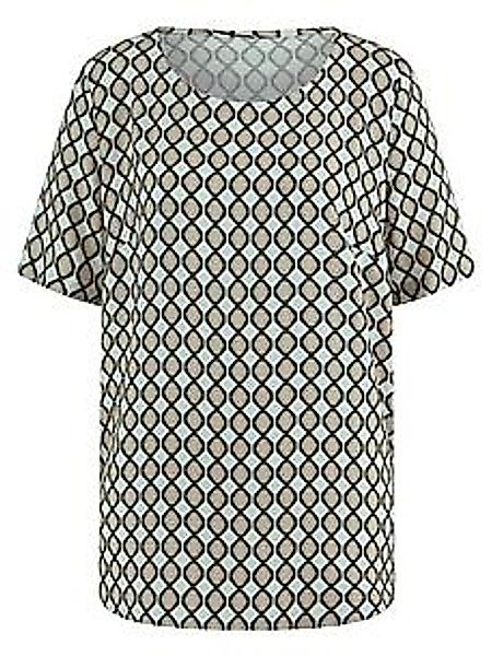 Rundhals-Bluse Peter Hahn weiss günstig online kaufen