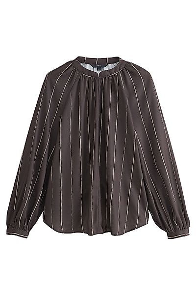 Next Langarmbluse Langärmelige Bluse mit V-Ausschnitt günstig online kaufen