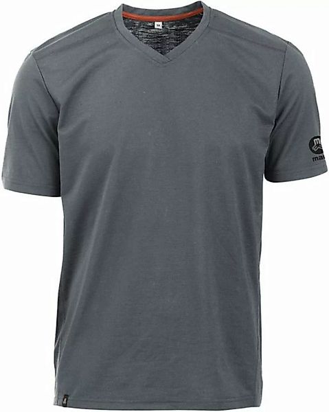 Maul Kurzarmhemd Mike fresh - 1/2 T-Shirt+Print DARK GREY günstig online kaufen