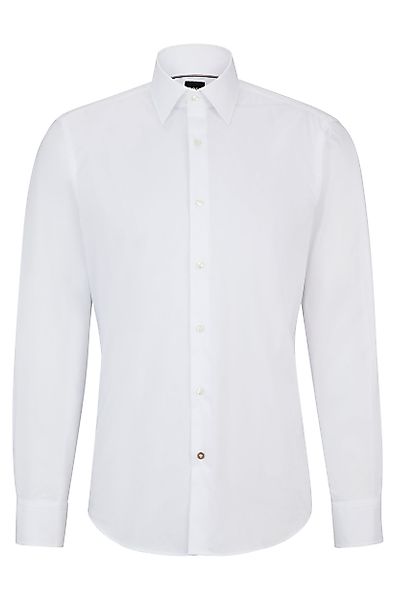 BOSS Businesshemd Regular-Fit Hemd Baumwoll-Popeline günstig online kaufen