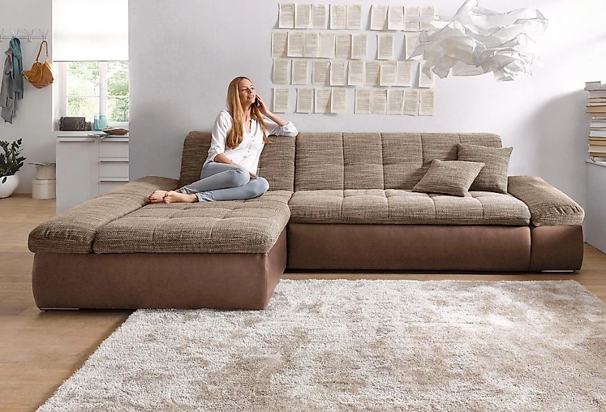 DOMO collection Ecksofa "Moric B/T/H 300/172/80 cm, auch in Cord, L-Form", günstig online kaufen
