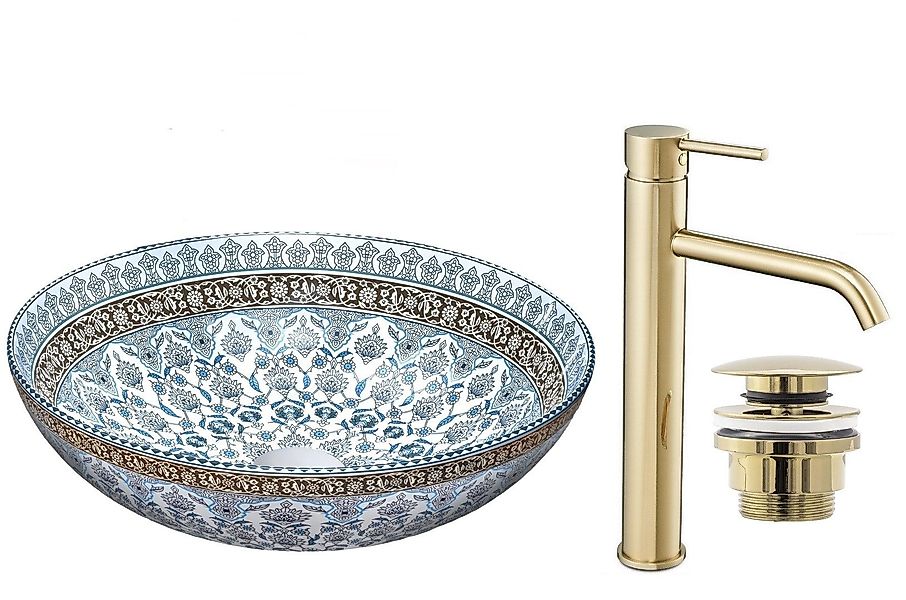 GTM Design Aufsatzwaschbecken Glanz - Modern günstig online kaufen