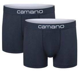 Camano Boxershorts "comfort" 2er Pack, mit elastischem Logobund günstig online kaufen