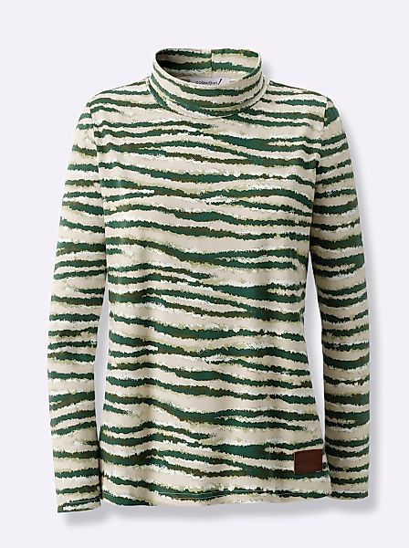 Casual Looks Rollkragenshirt "Rollkragen-Shirt" 1 Stk. günstig online kaufen