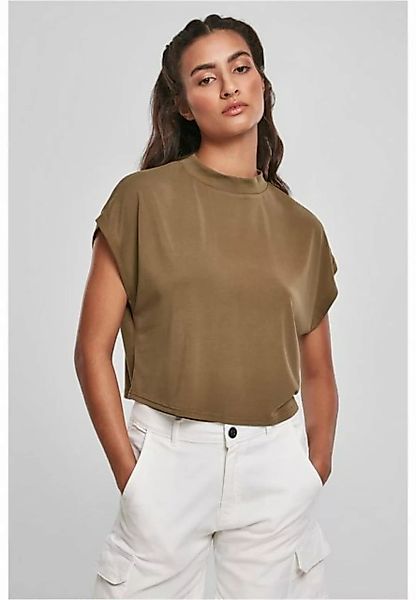 URBAN CLASSICS T-Shirt Damen Ladies Modal Short Tee (1-tlg) günstig online kaufen