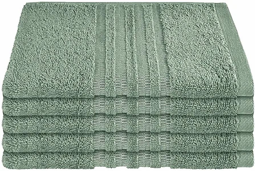 Schiesser Gästehandtücher »Milano aus 100% Baumwolle mit eleganter Bordüre günstig online kaufen