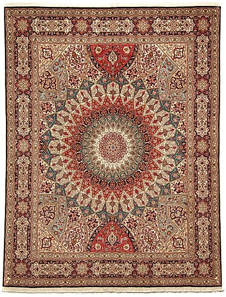 morgenland Orientteppich »Perser - Täbriz - Royal - 254 x 204 cm - mehrfarb günstig online kaufen