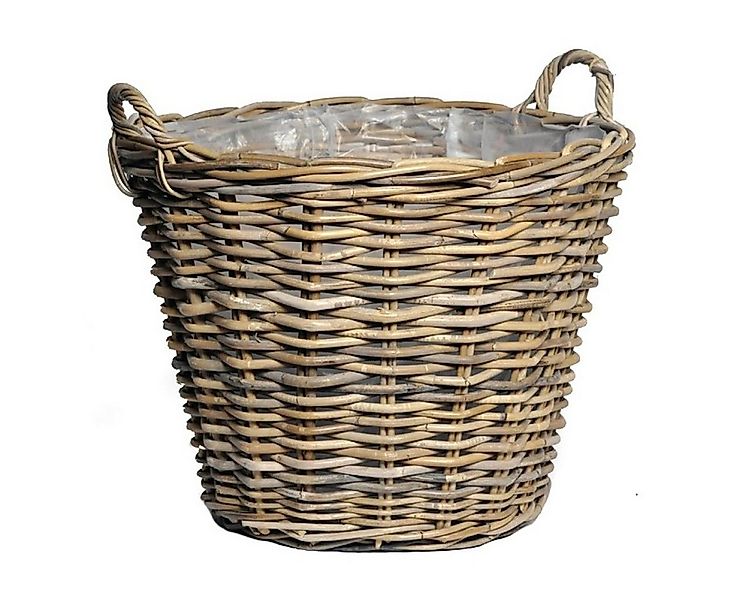 colourliving Pflanzkübel Weidekorb mit Henkel Pflanzkorb Weide groß Henkelk günstig online kaufen