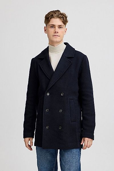 Casual Friday Wollmantel CFVILMER wool mix peacoat Eleganter Kurzer Wollman günstig online kaufen