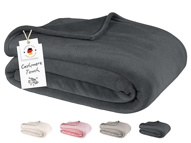 Wohndecke Kuscheldecke Flauschig Fleecedecke 150x200 180x220 Sofa Couch Dec günstig online kaufen