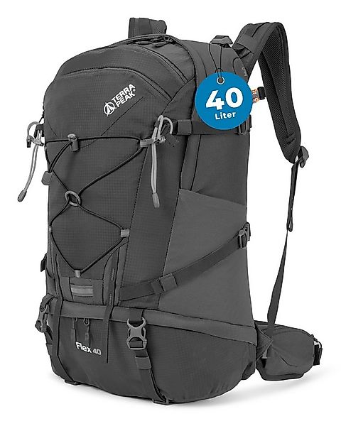 Terra Peak Wanderrucksack Flex 40, Wanderrucksack 40L mit YKK Reißverschlus günstig online kaufen