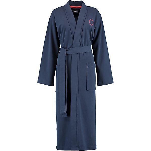 JOOP Damen Bademantel Kimono Pique - 1654 - Farbe: marine - 12 - M günstig online kaufen