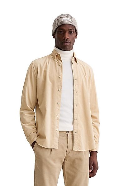 Marc O'Polo Langarmhemd mit Button-Down-Kragen günstig online kaufen