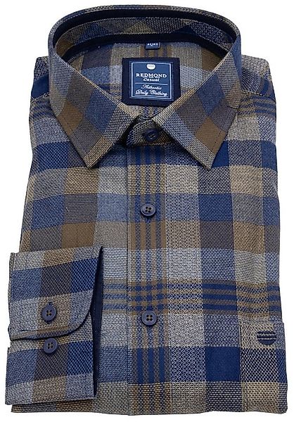 Redmond Karohemd Kentkragen günstig online kaufen