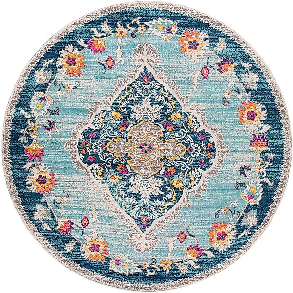 Livabliss Teppich »Traditional«, rund, 10 mm Höhe, Vintage Orientteppich, K günstig online kaufen