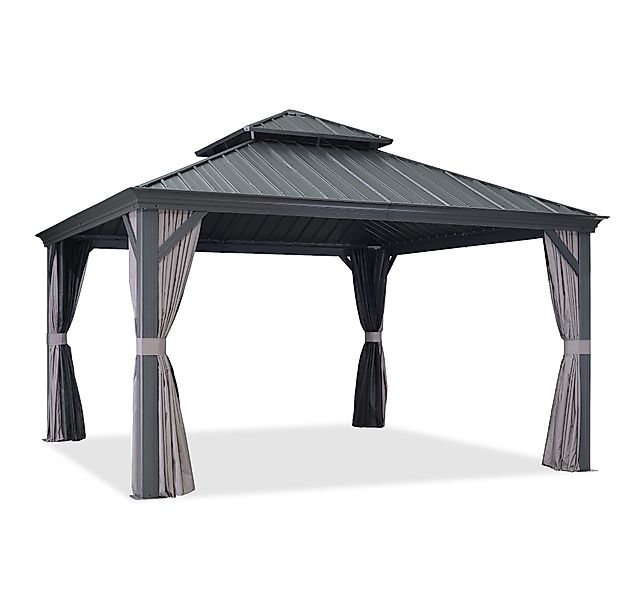PURPLE LEAF Pavillon Alu Gartenpavillon mit günstig online kaufen