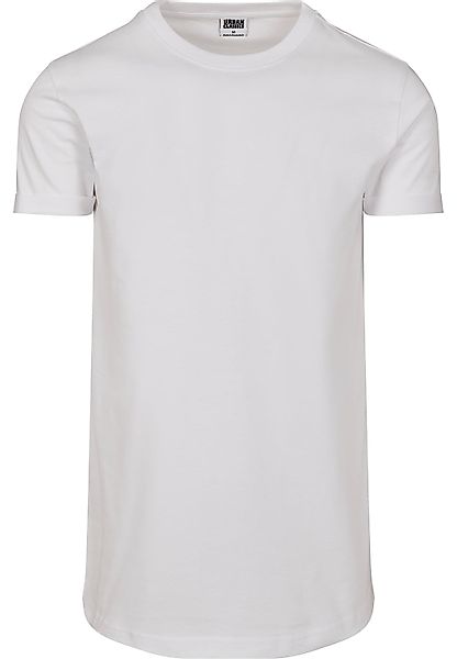 URBAN CLASSICS T-Shirt "Urban Classics Herren Short Shaped Turn Up Tee", (1 günstig online kaufen