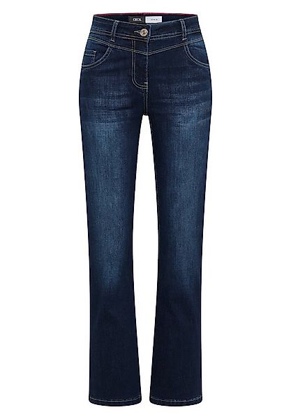 CECIL Bequeme Jeans Cecil / Da.Jeans / Style NOS Toronto BOOTCUT Dark günstig online kaufen