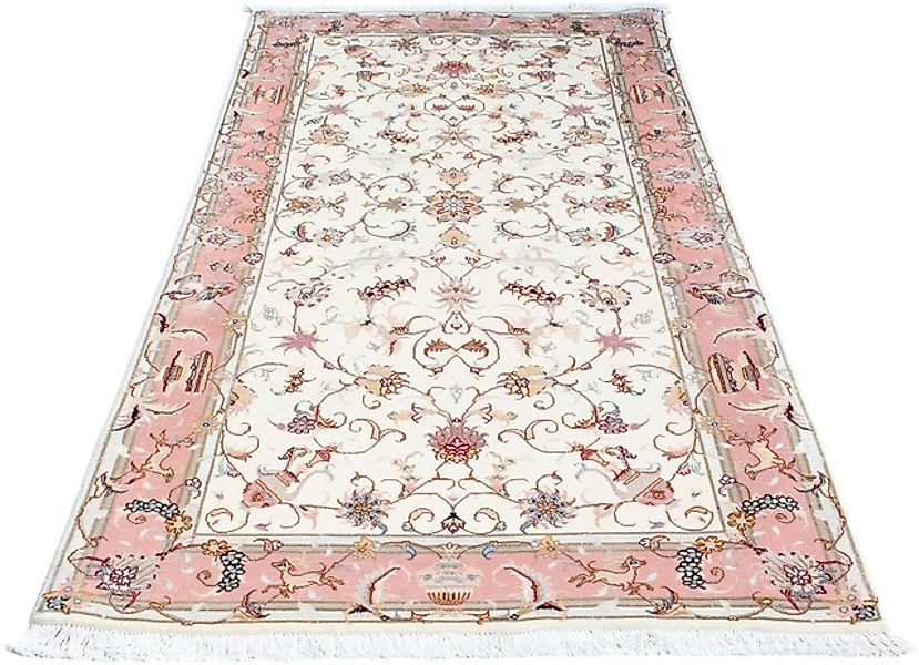 morgenland Orientteppich »Perser - Täbriz - Royal - 202 x 100 cm - beige«, günstig online kaufen
