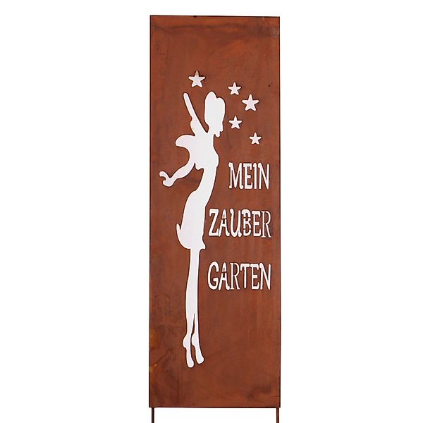 UNUS GARDEN Gartenstecker Roststecker Schild Zaubergarten günstig online kaufen