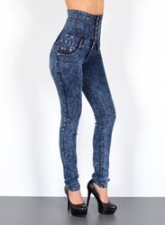 ESRA Skinny-fit-Jeans Damen Skinny Jeans 7 günstig online kaufen