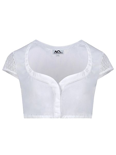 Almbock Dirndlbluse Dirndlbluse Silka (1-tlg) weiß günstig online kaufen