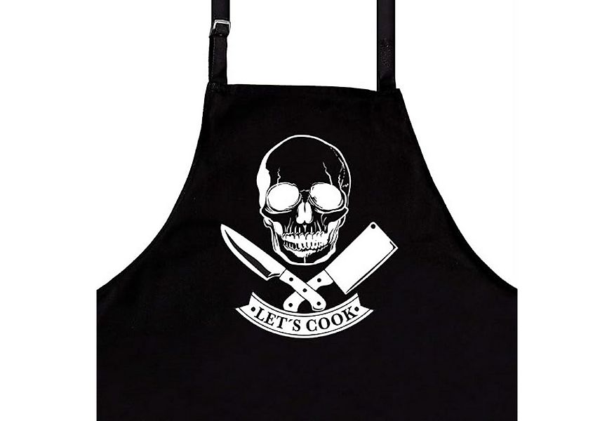 nomsum Kochschürze "Lets Cook" für Herren OneSize aus Baumwollmischung in S günstig online kaufen