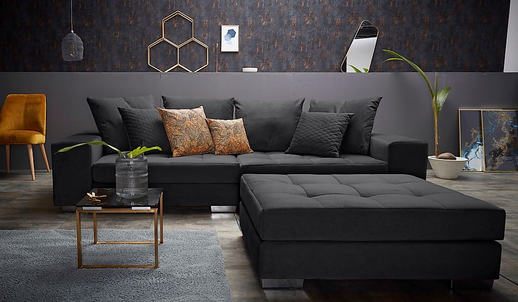 INOSIGN Big-Sofa Vale, mit Steppung im günstig online kaufen