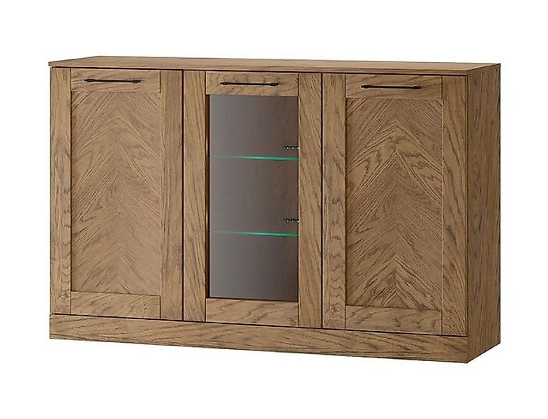 Feldmann-Wohnen Vitrine Cozy (Möbel sind vormontiert, Sie sparen Zeit & Auf günstig online kaufen
