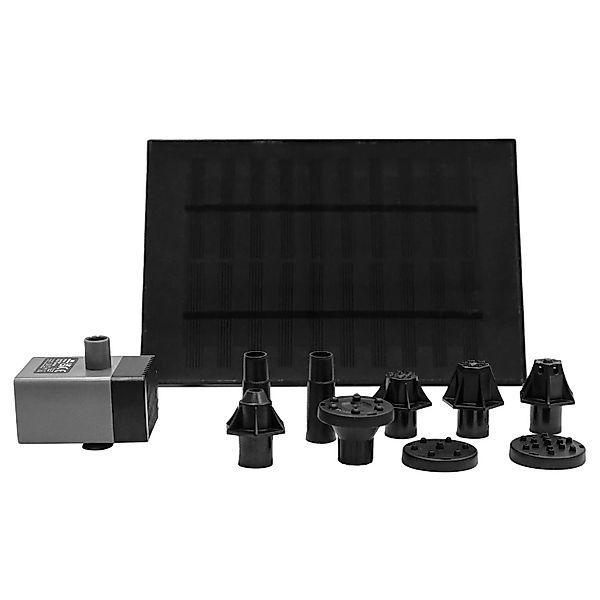 Heissner Solar-Teichpumpen-Set ca. 250,/h günstig online kaufen