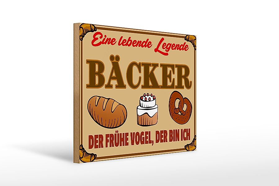 Femer GmbH Holzbild Essen 40x30cm Lebende günstig online kaufen