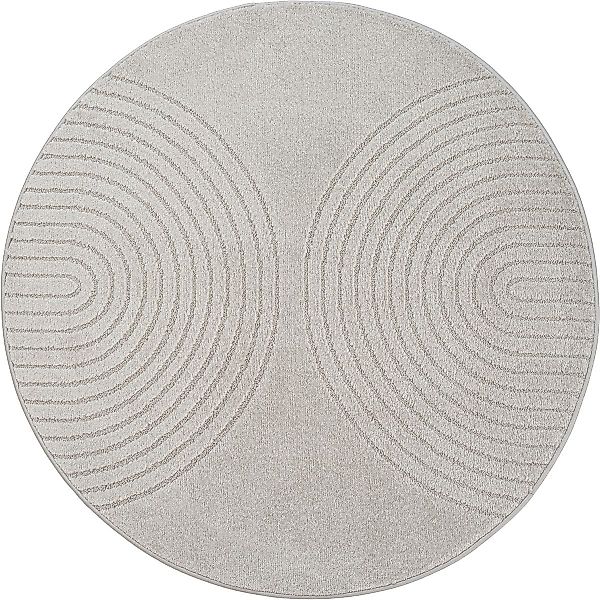 the carpet Teppich Elisa, rund, Höhe: günstig online kaufen