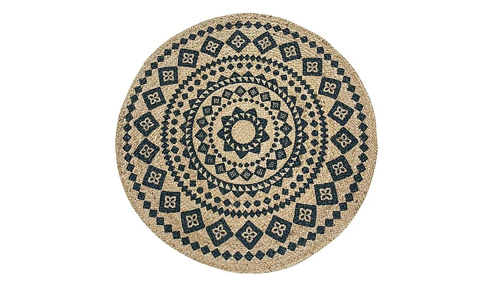 LUXOR living Teppich Mamda, rund, Höhe: 4 mm, Juteteppich, Flachgewebe, rei günstig online kaufen