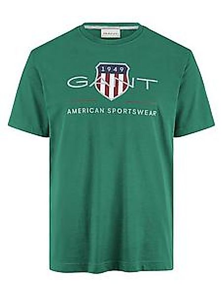 Rundhals-Shirt GANT grün günstig online kaufen