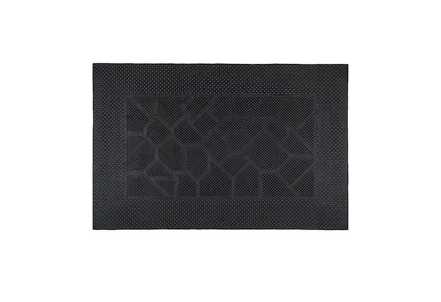 relaxdays Fußmatte Gummi Fußmatte mit Muster, Höhe: 5 mm günstig online kaufen