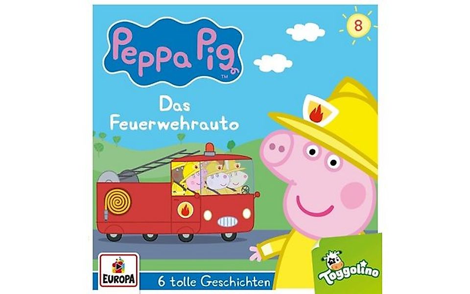 Europa Hörspiel-CD Peppa Pig 08 - Das Feuerwehrauto günstig online kaufen